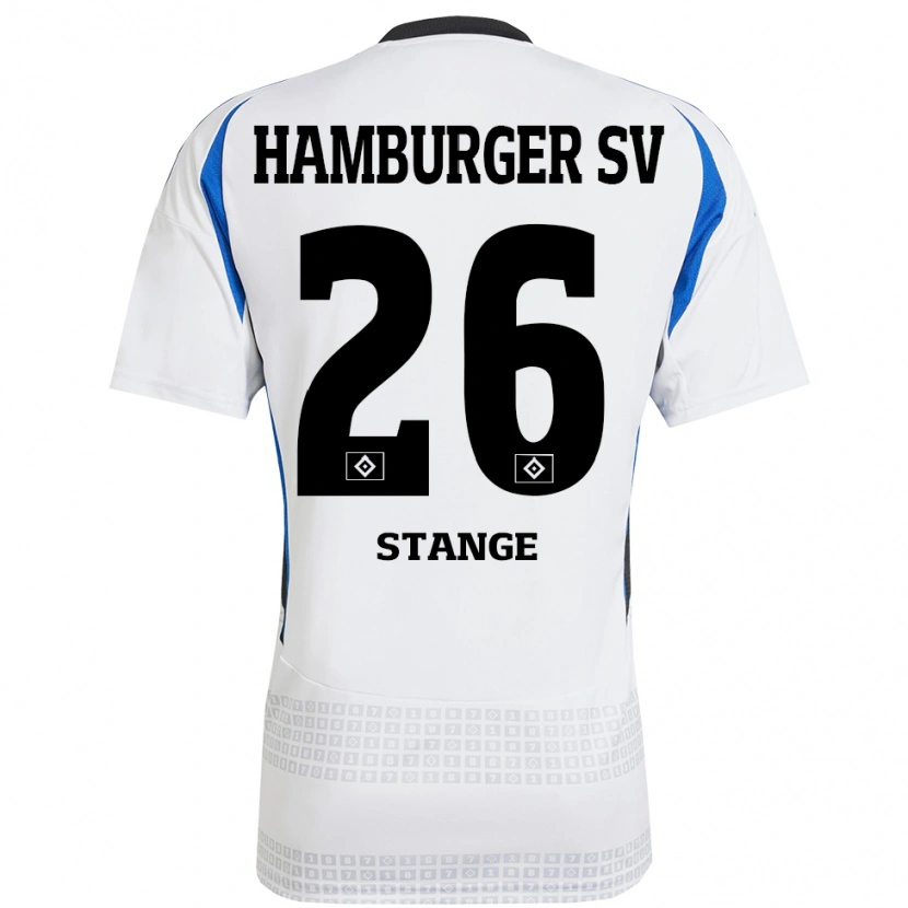 Danxen Damen Otto Stange #26 Weiß Blau Heimtrikot Trikot 2024/25 T-Shirt Schweiz
