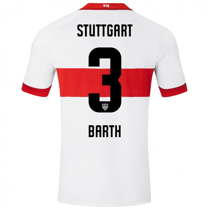 Danxen Damen Lara Barth #3 Weiß Rot Heimtrikot Trikot 2024/25 T-Shirt Schweiz