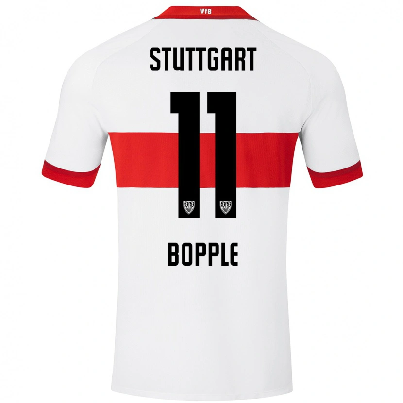 Danxen Damen Teresa Böpple #11 Weiß Rot Heimtrikot Trikot 2024/25 T-Shirt Schweiz