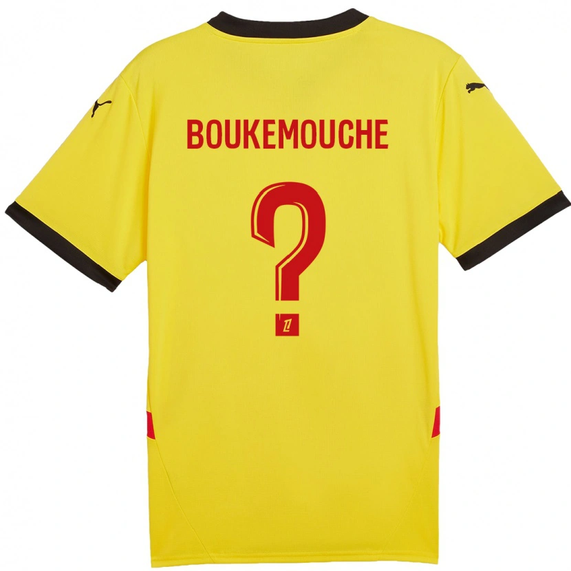Danxen Damen Amine Boukemouche #0 Gelb Rot Heimtrikot Trikot 2024/25 T-Shirt Schweiz
