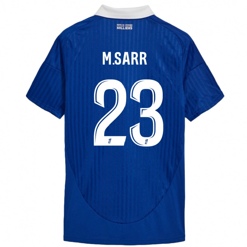 Danxen Damen Mamadou Sarr #23 Blau Weiß Heimtrikot Trikot 2024/25 T-Shirt Schweiz
