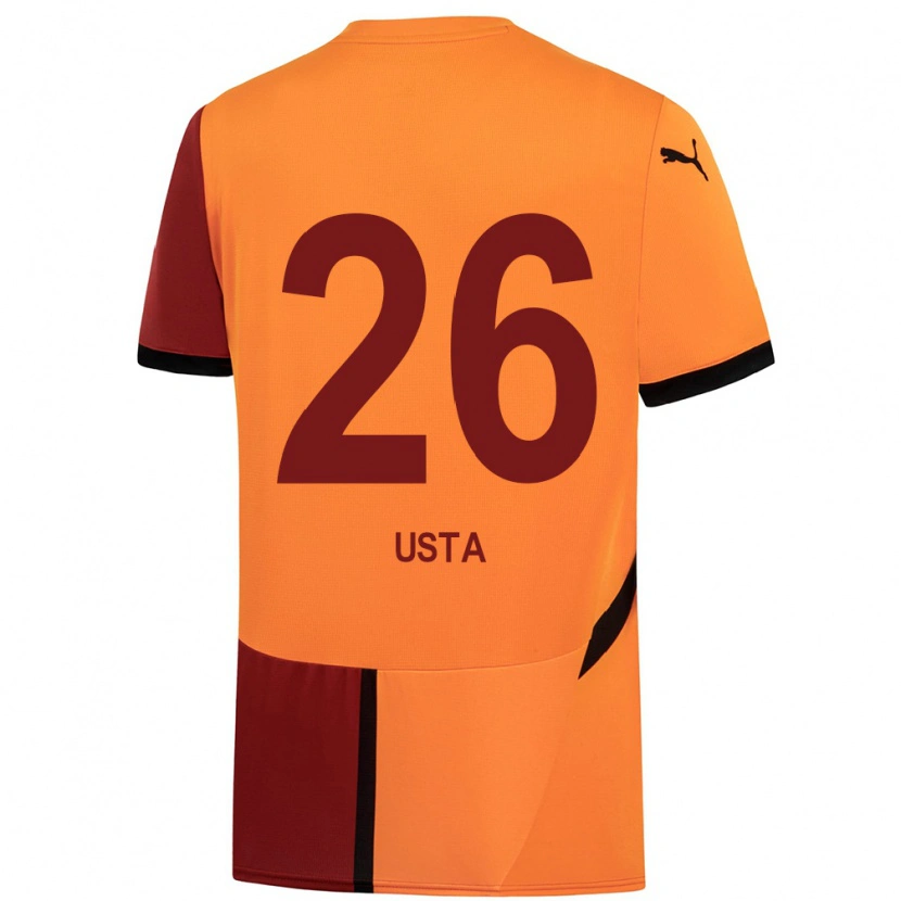 Danxen Damen Alanur Usta #26 Gelb Rot Heimtrikot Trikot 2024/25 T-Shirt Schweiz