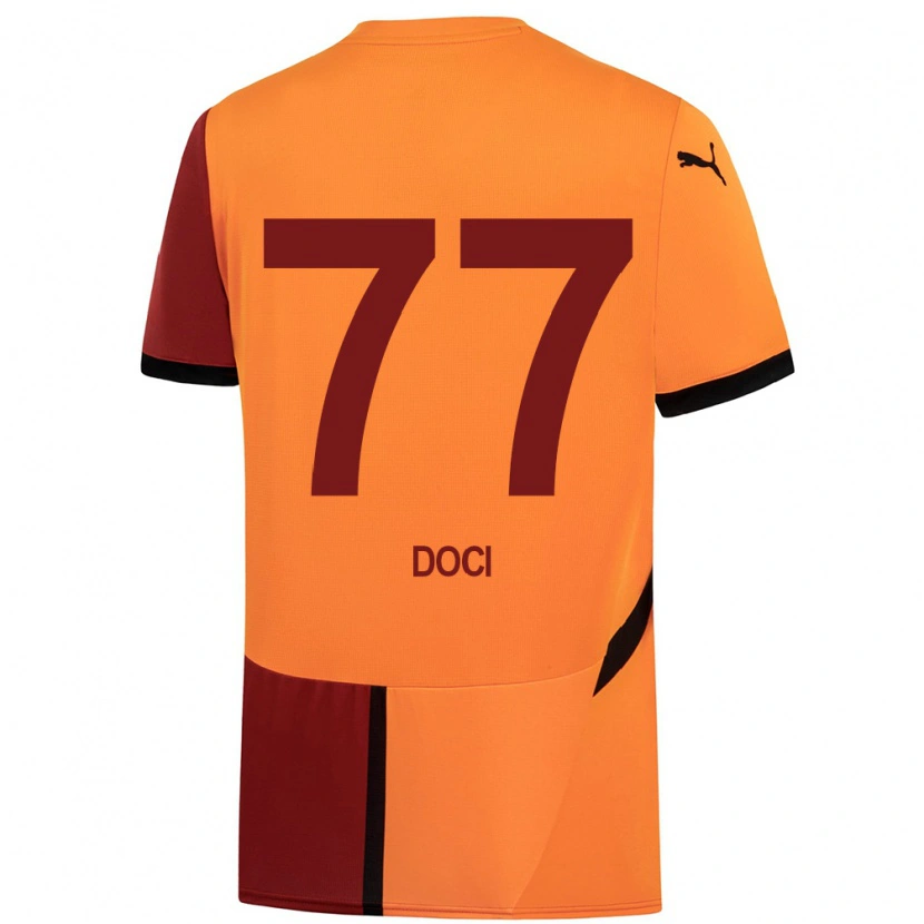 Danxen Damen Megi Doci #77 Gelb Rot Heimtrikot Trikot 2024/25 T-Shirt Schweiz
