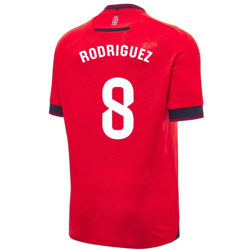 Danxen Damen Vanessa Rodríguez Iribarren #8 Rot Weiß Heimtrikot Trikot 2024/25 T-Shirt Schweiz