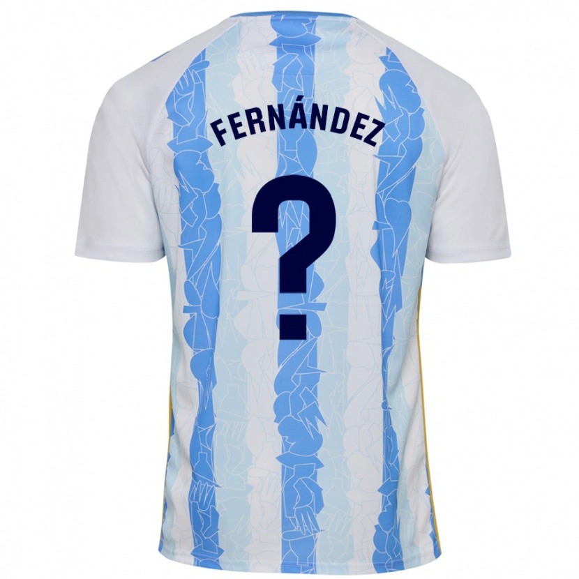 Danxen Damen José Fernández #0 Weiß Blau Heimtrikot Trikot 2024/25 T-Shirt Schweiz
