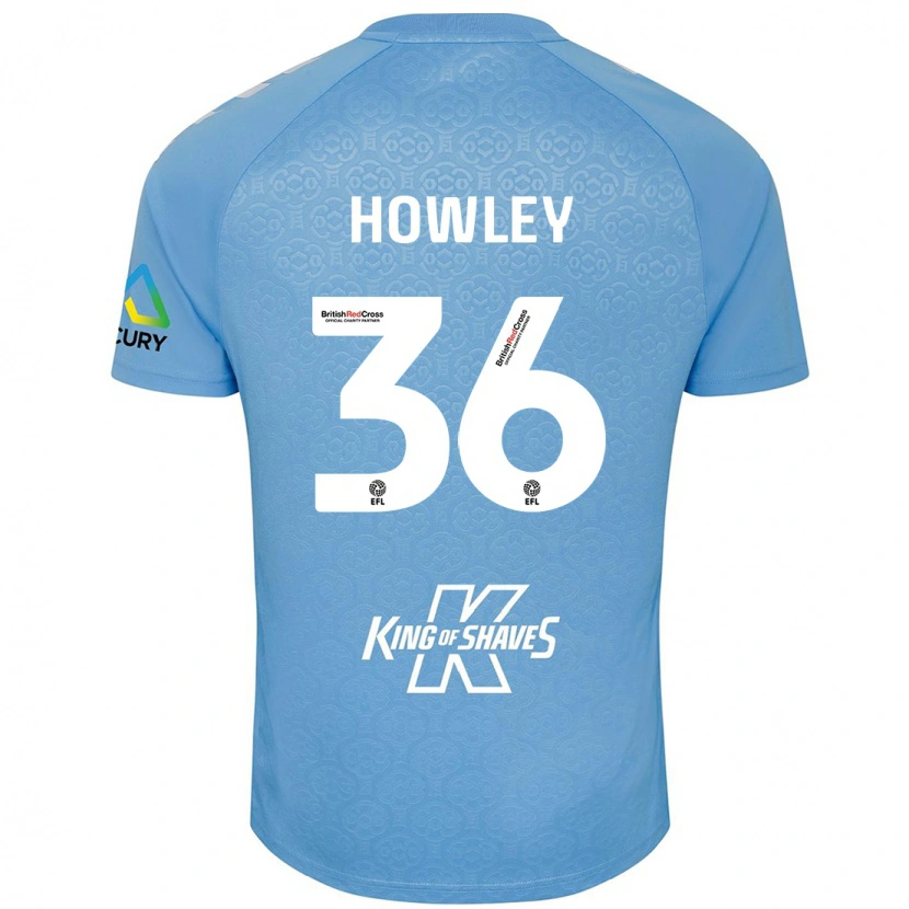 Danxen Damen Ryan Howley #36 Blau Weiß Heimtrikot Trikot 2024/25 T-Shirt Schweiz
