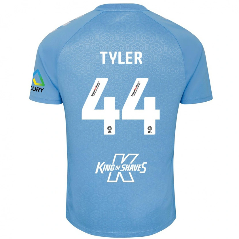 Danxen Damen Cian Tyler #44 Blau Weiß Heimtrikot Trikot 2024/25 T-Shirt Schweiz