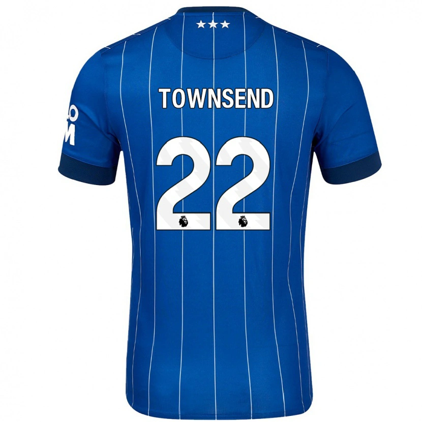 Danxen Damen Conor Townsend #22 Marineblau Heimtrikot Trikot 2024/25 T-Shirt Schweiz
