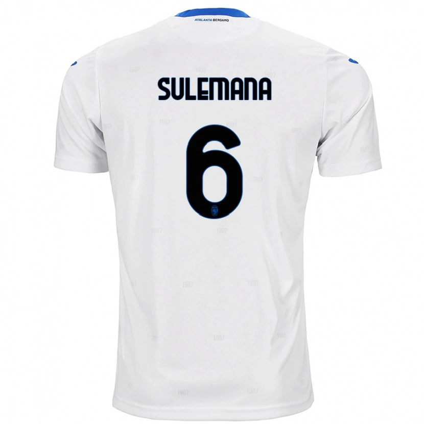 Danxen Damen Ibrahim Sulemana #6 Weiß Auswärtstrikot Trikot 2024/25 T-Shirt Schweiz