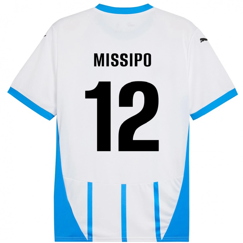 Danxen Damen Kassandra Missipo #12 Weiß Blau Auswärtstrikot Trikot 2024/25 T-Shirt Schweiz