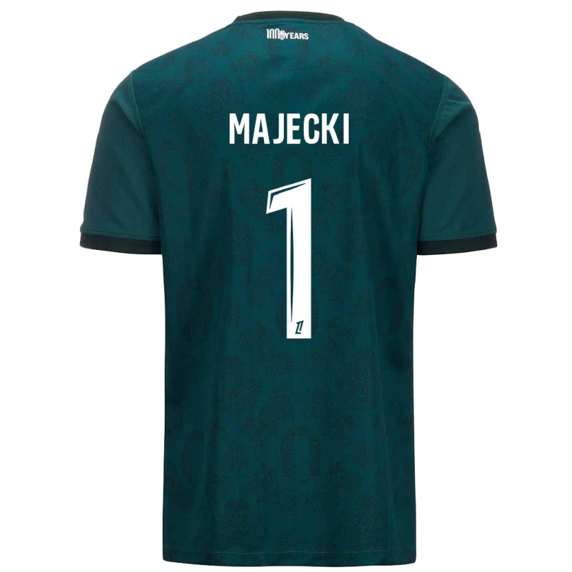 Danxen Damen Radoslaw Majecki #1 Dunkelgrün Auswärtstrikot Trikot 2024/25 T-Shirt Schweiz