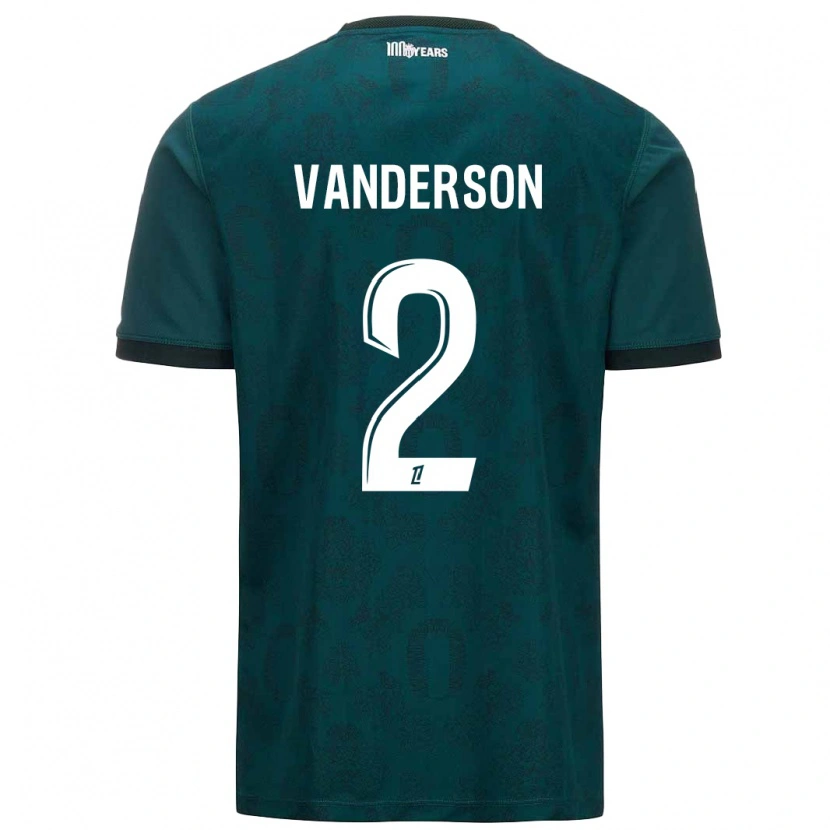 Danxen Damen Vanderson #2 Dunkelgrün Auswärtstrikot Trikot 2024/25 T-Shirt Schweiz