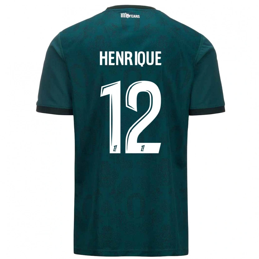 Danxen Damen Caio Henrique #12 Dunkelgrün Auswärtstrikot Trikot 2024/25 T-Shirt Schweiz