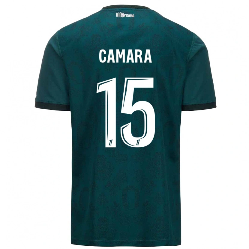Danxen Damen Lamine Camara #15 Dunkelgrün Auswärtstrikot Trikot 2024/25 T-Shirt Schweiz