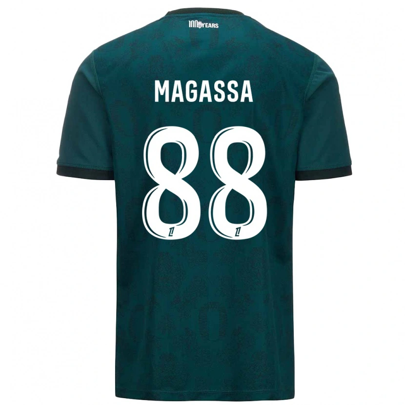 Danxen Damen Soungoutou Magassa #88 Dunkelgrün Auswärtstrikot Trikot 2024/25 T-Shirt Schweiz