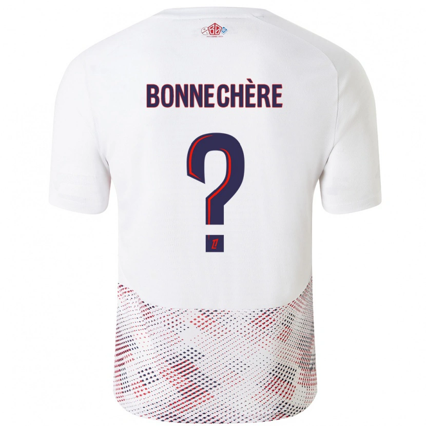 Danxen Damen Victor Bonnechère #0 Weiß Königsblau Auswärtstrikot Trikot 2024/25 T-Shirt Schweiz