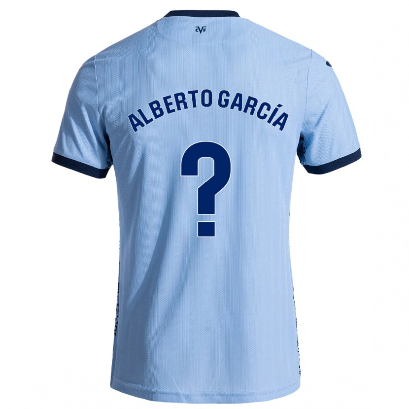 Danxen Damen Alberto García #0 Himmelblau Auswärtstrikot Trikot 2024/25 T-Shirt Schweiz