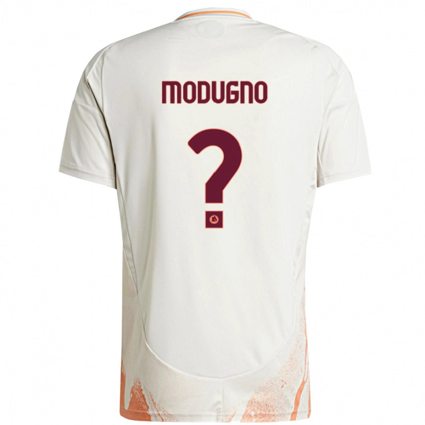 Danxen Damen Emanuele Modugno #0 Cremeweiß Orange Auswärtstrikot Trikot 2024/25 T-Shirt Schweiz