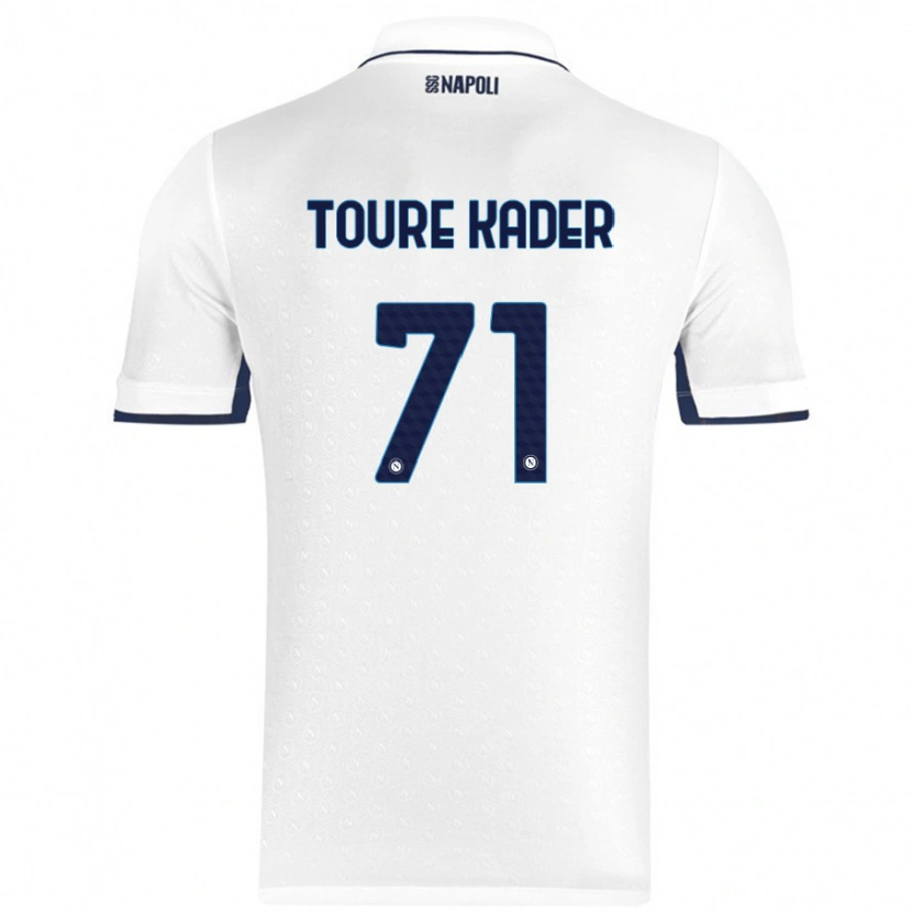 Danxen Damen Aziz Toure Kader #71 Weiß Königsblau Auswärtstrikot Trikot 2024/25 T-Shirt Schweiz