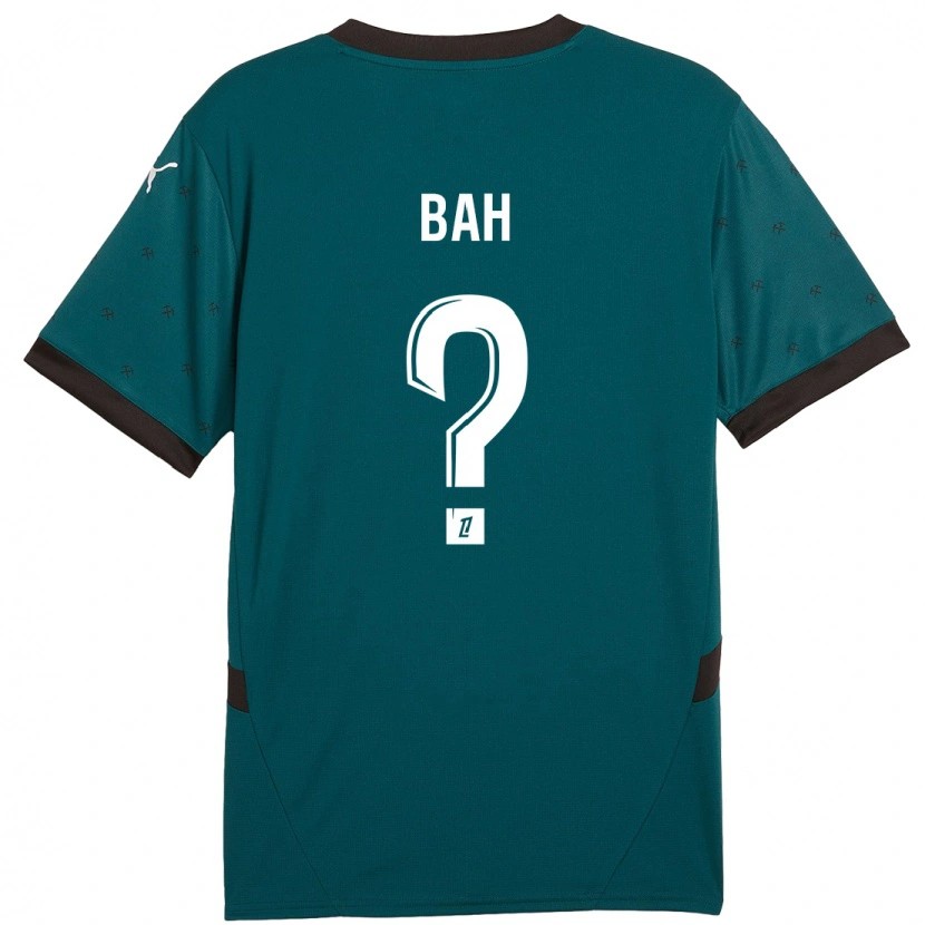 Danxen Damen Alpha Bah #0 Dunkelgrün Auswärtstrikot Trikot 2024/25 T-Shirt Schweiz