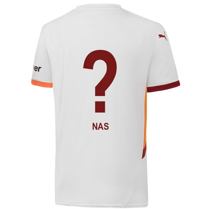 Danxen Damen Siraçhan Nas #0 Weiß Gelb Rot Auswärtstrikot Trikot 2024/25 T-Shirt Schweiz