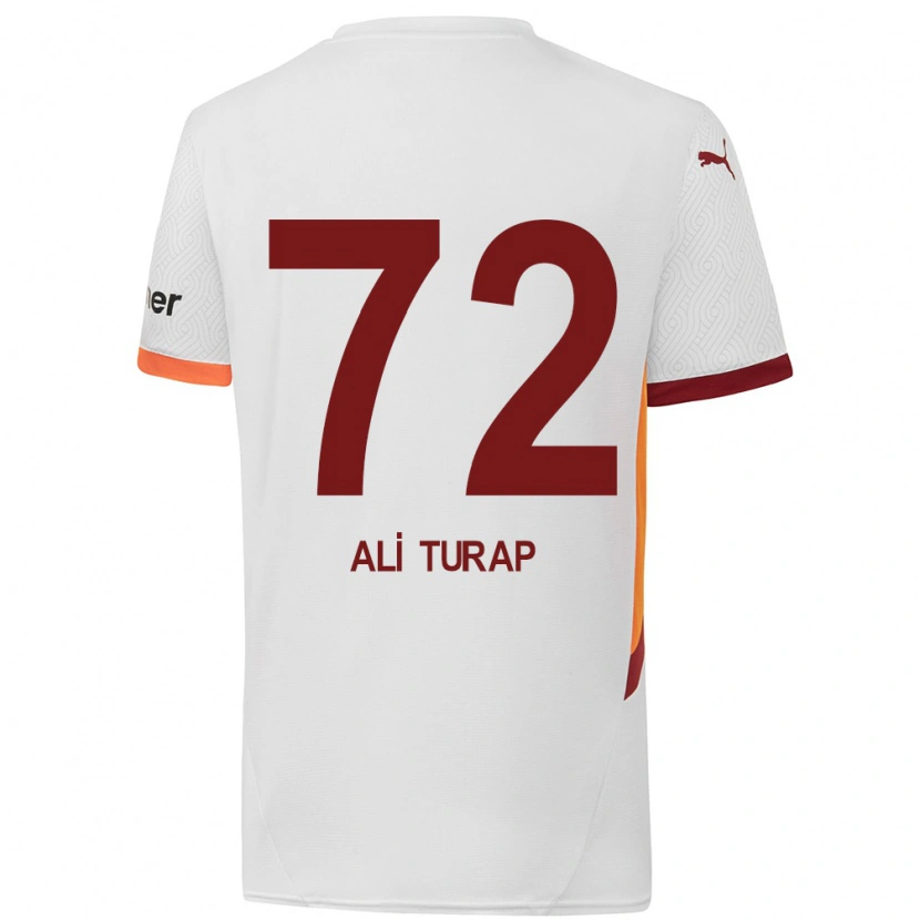 Danxen Damen Ali Turap Bülbül #72 Weiß Gelb Rot Auswärtstrikot Trikot 2024/25 T-Shirt Schweiz