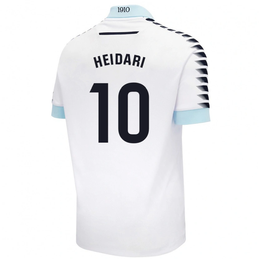 Danxen Damen Arman Heidari #10 Weiß Blau Auswärtstrikot Trikot 2024/25 T-Shirt Schweiz