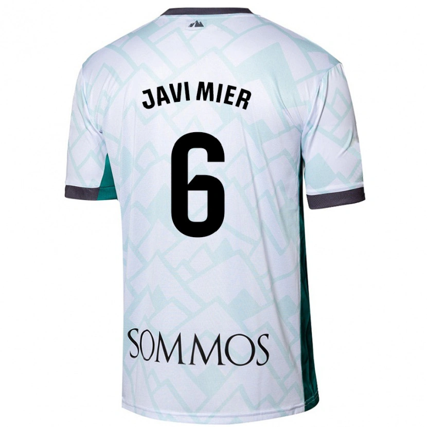 Danxen Damen Javi Mier #6 Weiß Grün Auswärtstrikot Trikot 2024/25 T-Shirt Schweiz