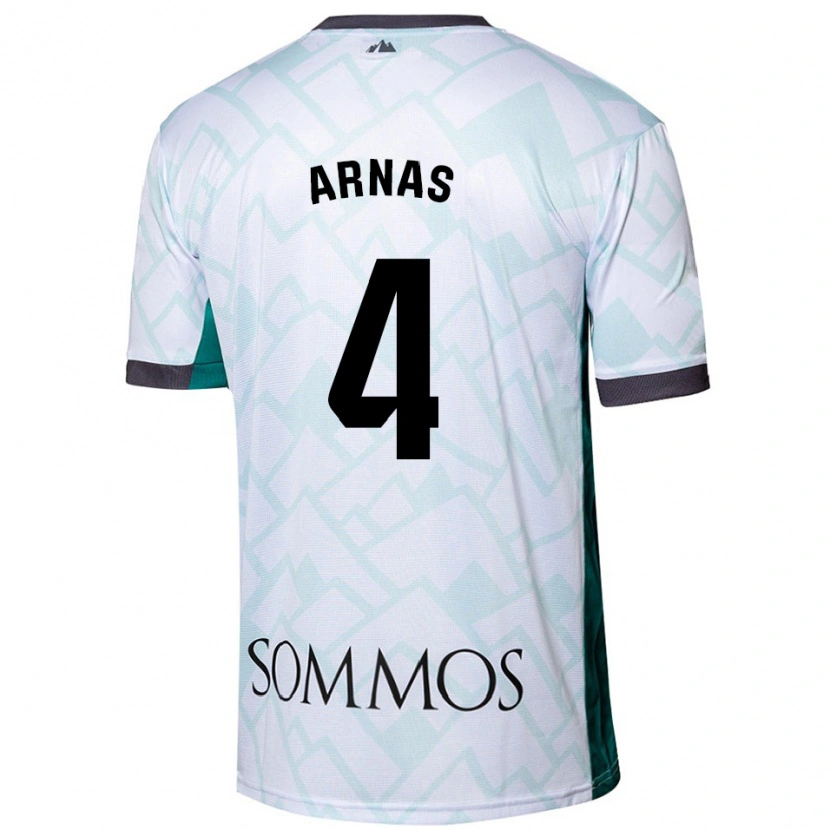 Danxen Damen Iris Arnas #4 Weiß Grün Auswärtstrikot Trikot 2024/25 T-Shirt Schweiz