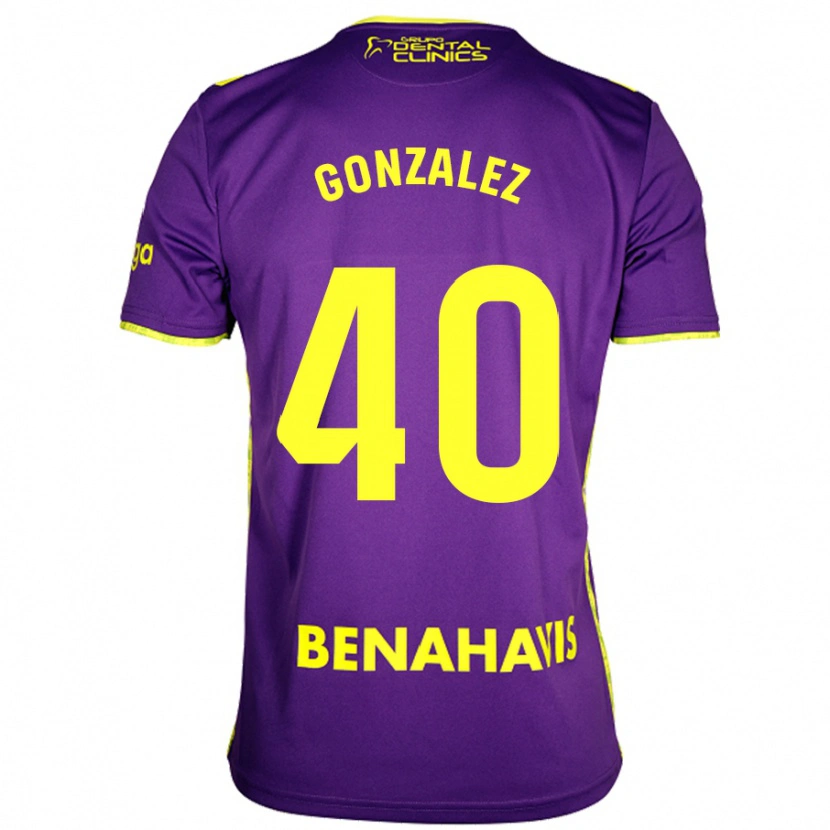 Danxen Damen Carol González #40 Lila Gelb Auswärtstrikot Trikot 2024/25 T-Shirt Schweiz