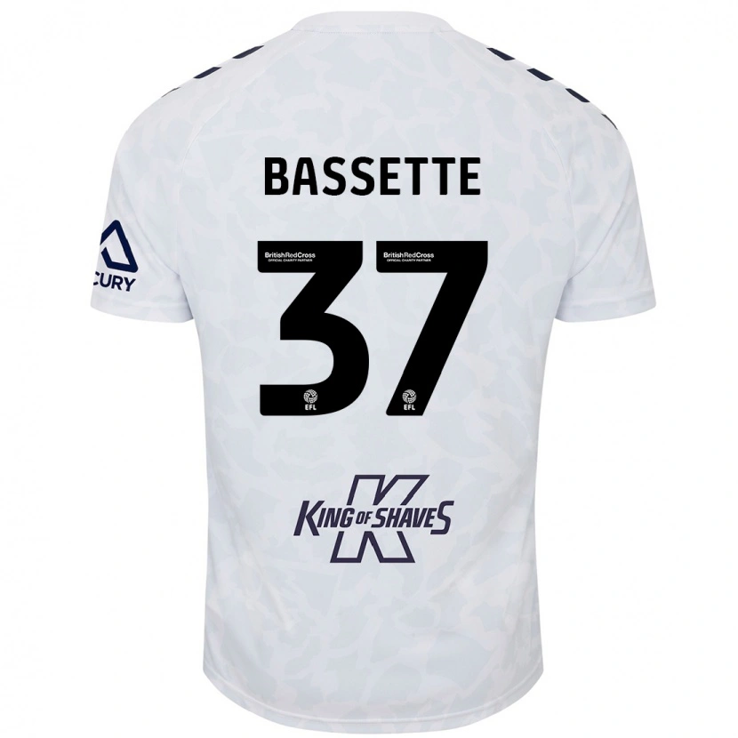 Danxen Damen Norman Bassette #37 Weiß Auswärtstrikot Trikot 2024/25 T-Shirt Schweiz
