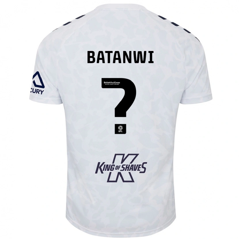 Danxen Damen Tristen Batanwi #0 Weiß Auswärtstrikot Trikot 2024/25 T-Shirt Schweiz