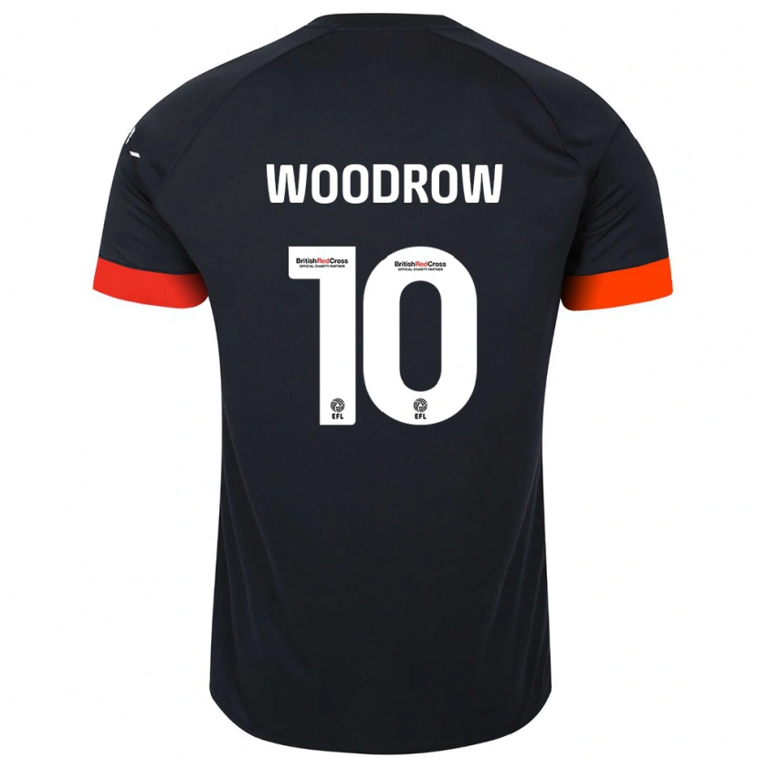 Danxen Damen Cauley Woodrow #10 Schwarz Orange Auswärtstrikot Trikot 2024/25 T-Shirt Schweiz