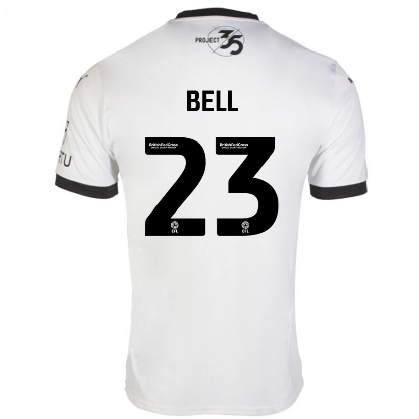 Danxen Damen Katelyn Bell #23 Weiß Schwarz Auswärtstrikot Trikot 2024/25 T-Shirt Schweiz