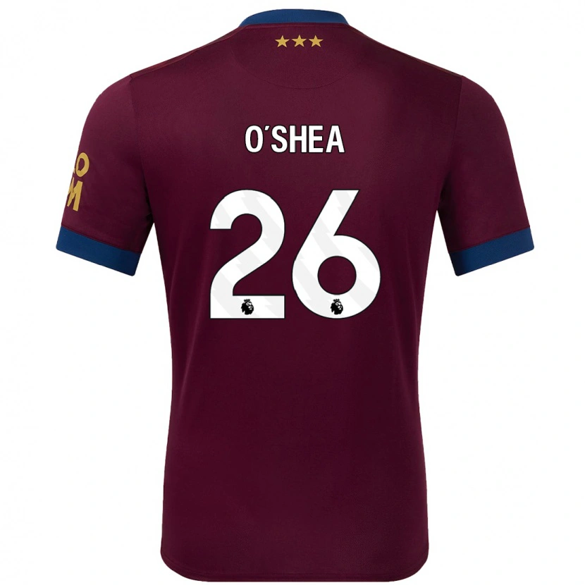 Danxen Damen Dara O'shea #26 Braun Auswärtstrikot Trikot 2024/25 T-Shirt Schweiz