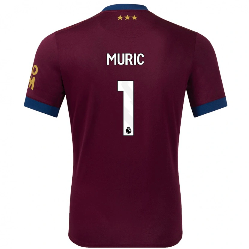 Danxen Damen Arijanet Muric #1 Braun Auswärtstrikot Trikot 2024/25 T-Shirt Schweiz