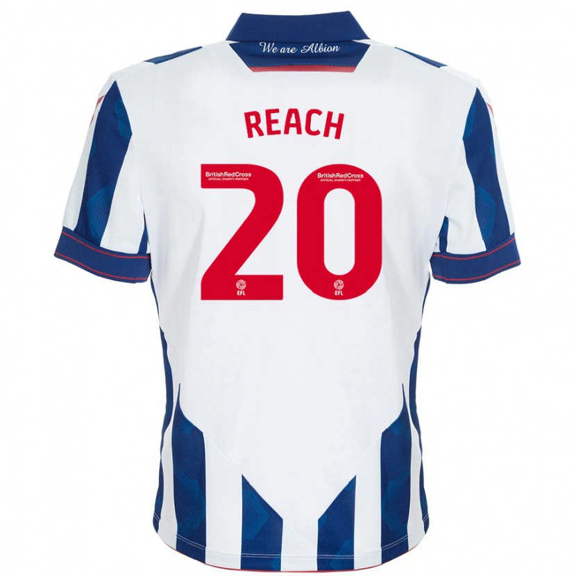 Danxen Kinder Adam Reach #20 Weiß Dunkelblau Heimtrikot Trikot 2024/25 T-Shirt Schweiz