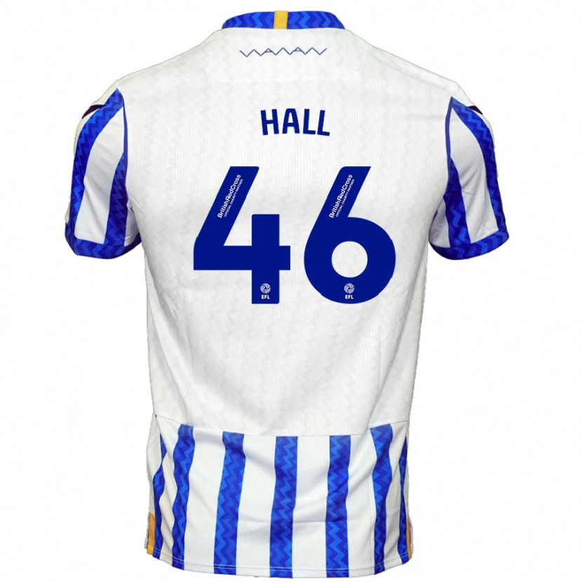 Danxen Kinder Jack Hall #46 Blau Weiß Heimtrikot Trikot 2024/25 T-Shirt Schweiz