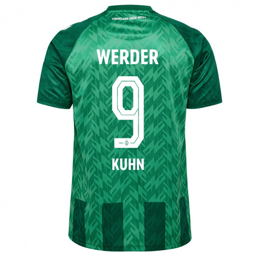 Danxen Kinder Philipp Kühn #9 Grün Heimtrikot Trikot 2024/25 T-Shirt Schweiz