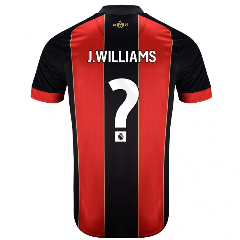 Danxen Kinder Jay Williams #0 Rot Schwarz Heimtrikot Trikot 2024/25 T-Shirt Schweiz