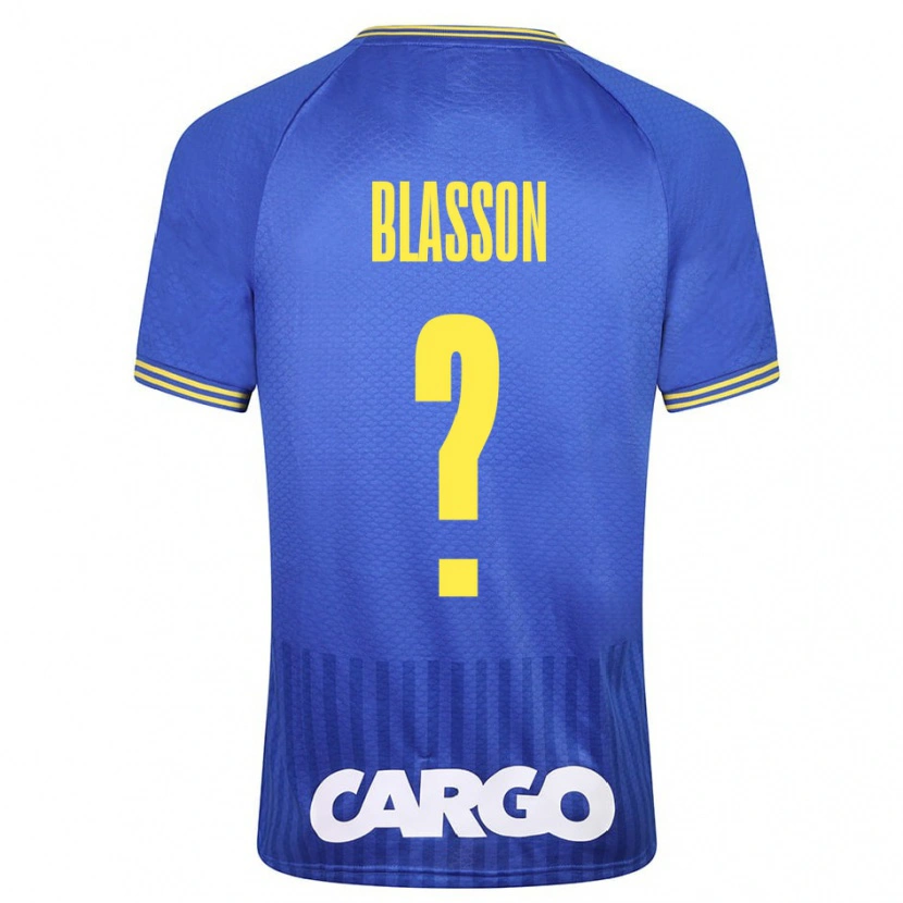Danxen Kinder Ariel Blasson #0 Weiß Auswärtstrikot Trikot 2024/25 T-Shirt Schweiz