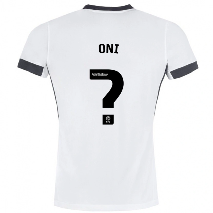 Danxen Kinder Ifeoluwa Oni #0 Weiß Schwarz Auswärtstrikot Trikot 2024/25 T-Shirt Schweiz