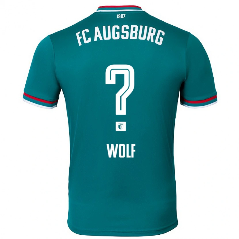 Danxen Kinder Paul Wolf #0 Dunkelgrün Auswärtstrikot Trikot 2024/25 T-Shirt Schweiz