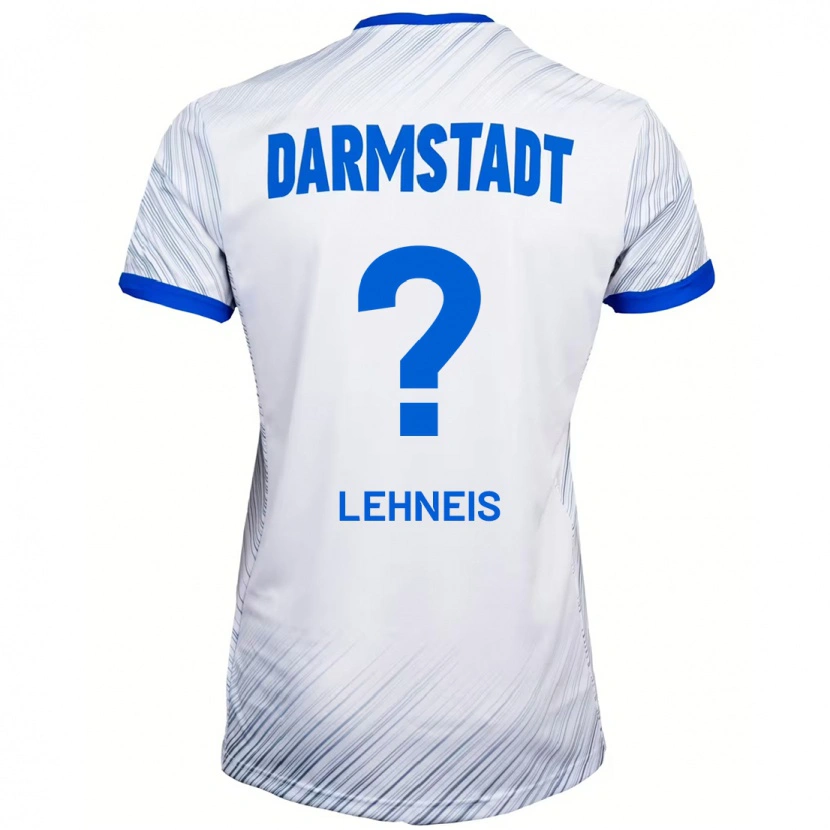 Danxen Kinder Daniel Lehneis #0 Weiß Blau Auswärtstrikot Trikot 2024/25 T-Shirt Schweiz