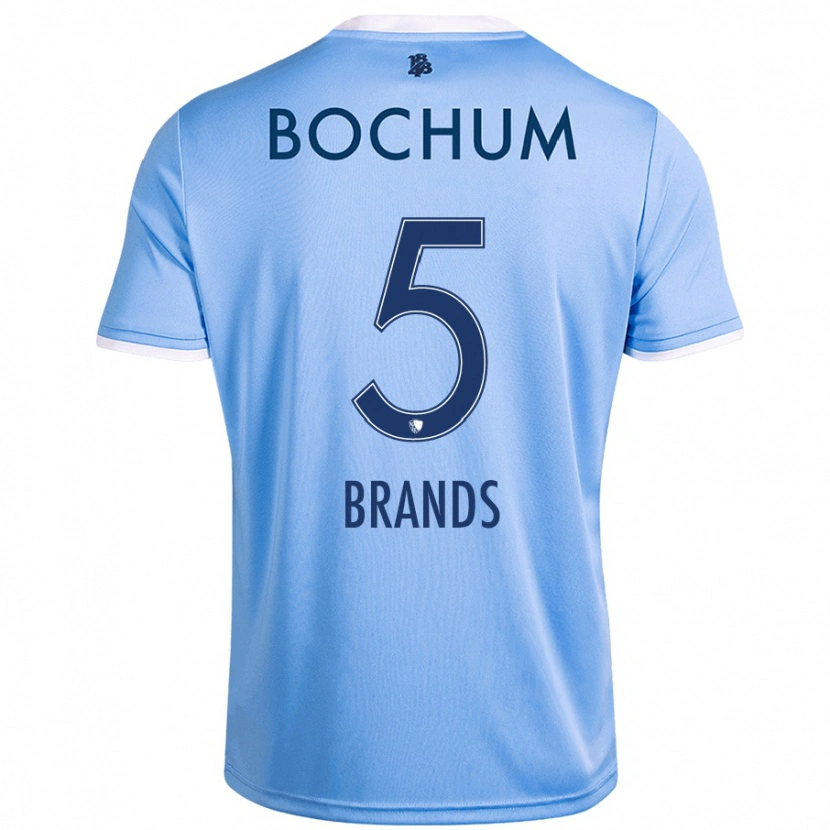 Danxen Kinder Elias Brands #5 Himmelblau Auswärtstrikot Trikot 2024/25 T-Shirt Schweiz