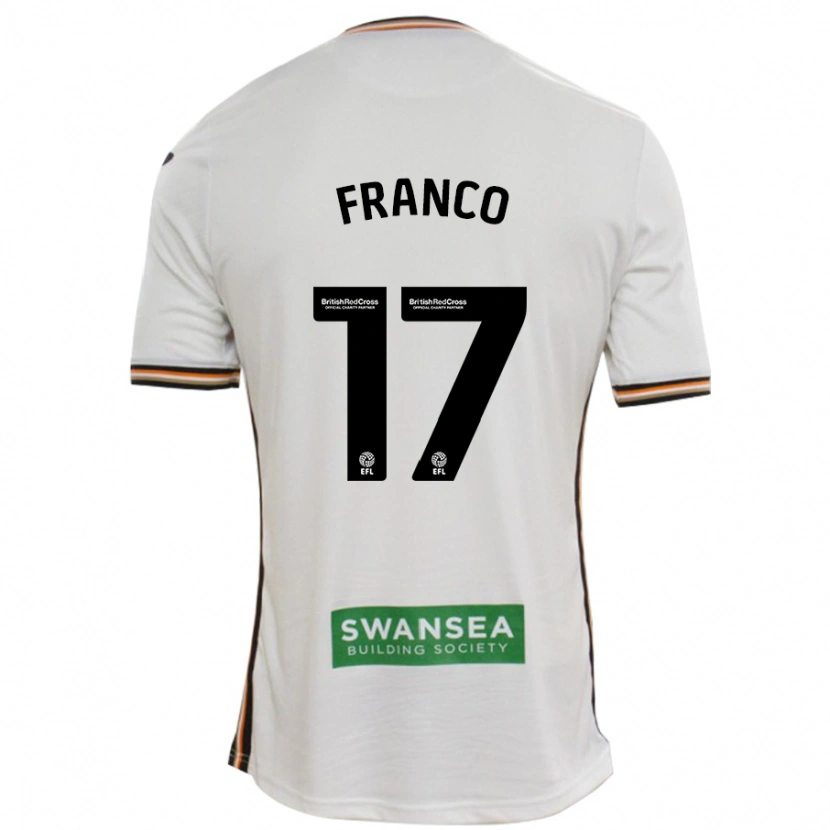 Danxen Herren Gonçalo Franco #17 Rot Weiß Heimtrikot Trikot 2024/25 T-Shirt Schweiz