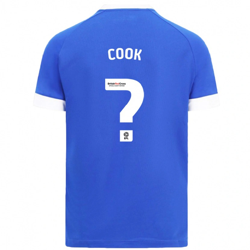 Danxen Herren Freddie Cook #0 Himmelblau Heimtrikot Trikot 2024/25 T-Shirt Schweiz