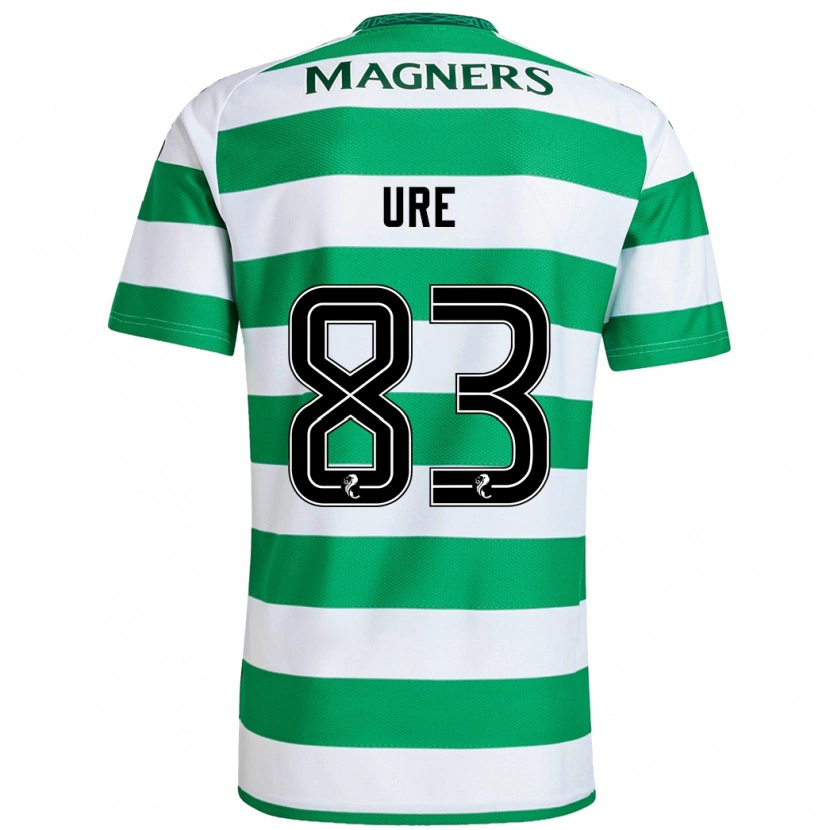 Danxen Herren Kyle Ure #83 Grün Weiß Heimtrikot Trikot 2024/25 T-Shirt Schweiz