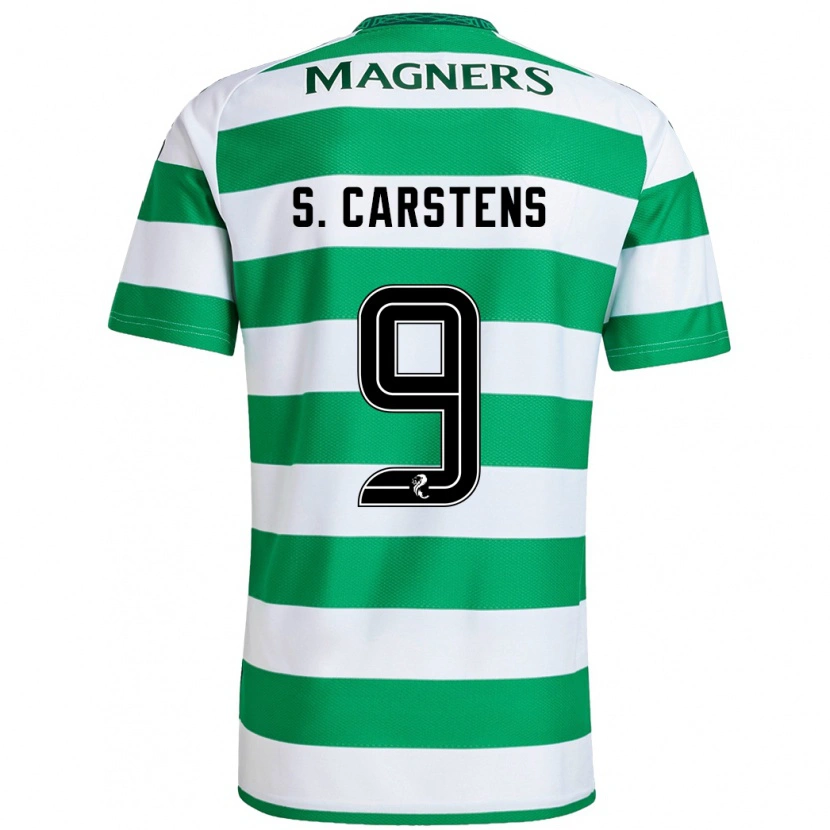 Danxen Herren Signe Carstens #9 Grün Weiß Heimtrikot Trikot 2024/25 T-Shirt Schweiz