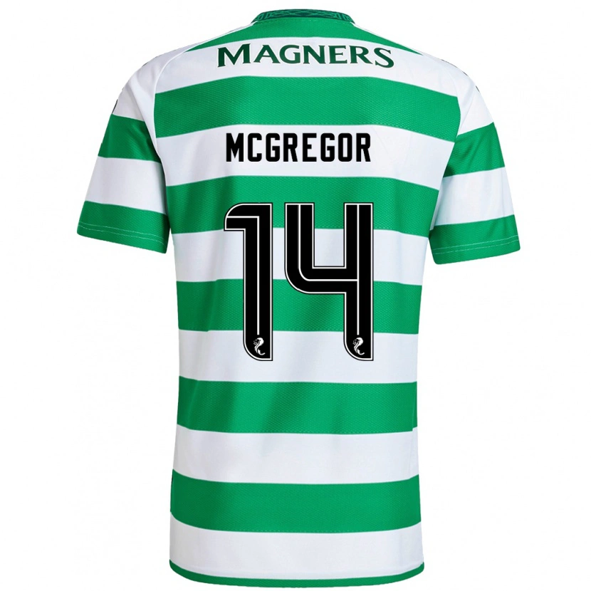 Danxen Herren Shannon Mcgregor #14 Grün Weiß Heimtrikot Trikot 2024/25 T-Shirt Schweiz